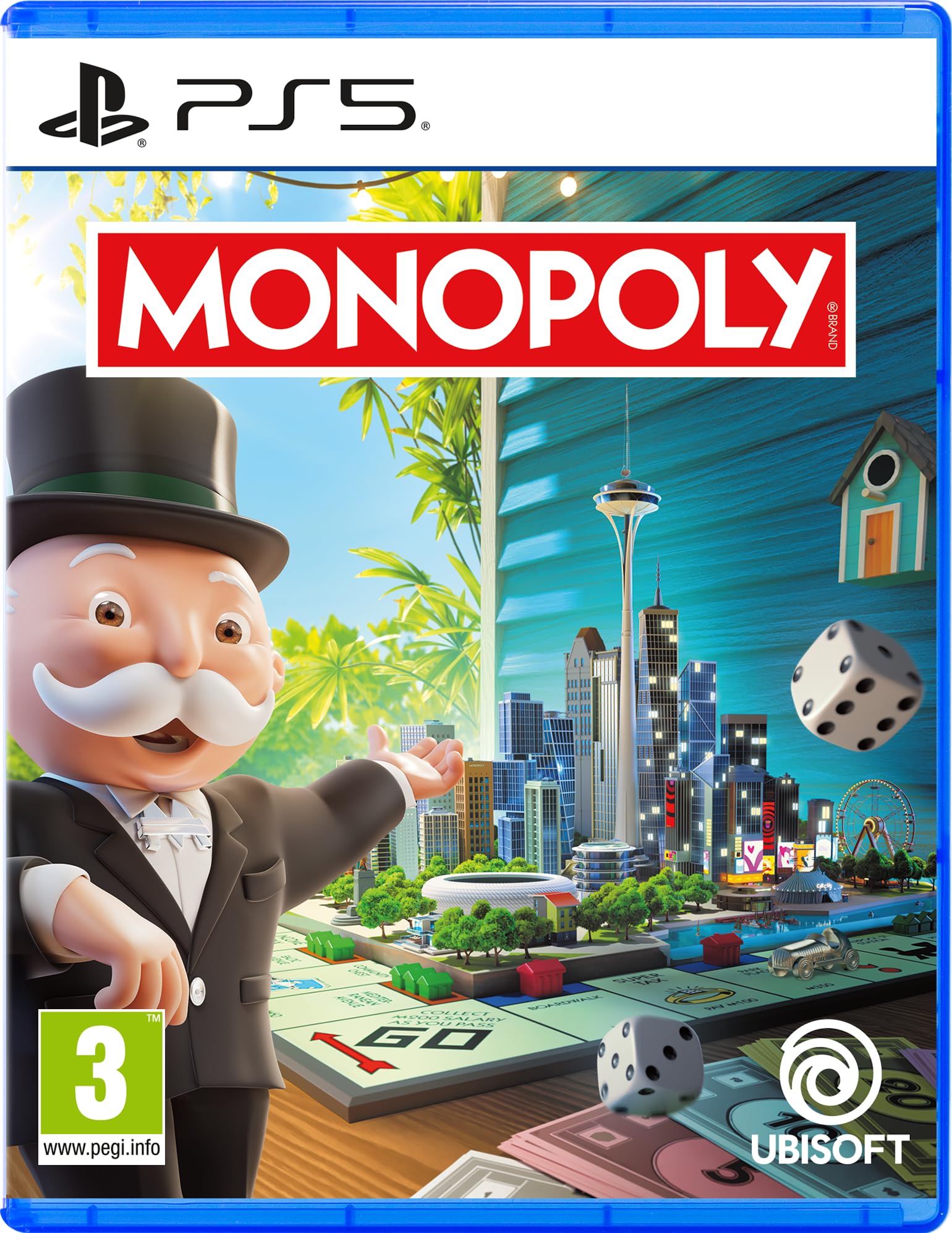 Monopoly PS5 Game - Classic Board Game for PlayStation 5 | Family Fun Night, Party Entertainment & Strategy Game