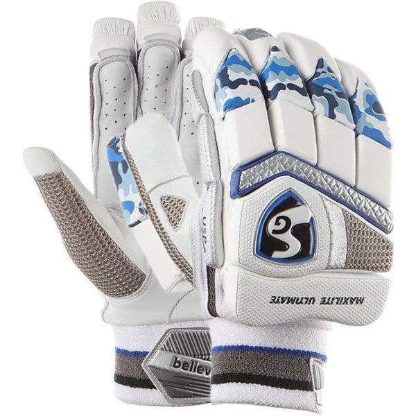 SG Maxlite Ultimate Adult Cricket Batting Gloves - Premium Protection for Cricket Players | Perfect for Practice & Matches