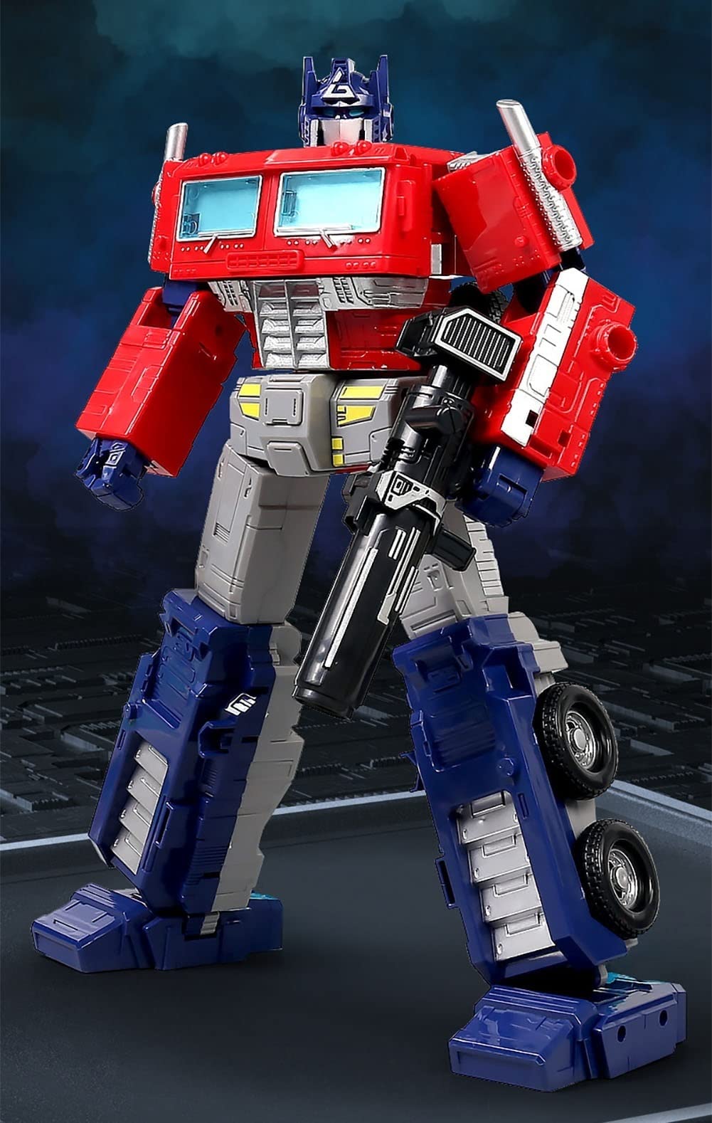 MP10 Optimus Prime Alloy Deformation Toy Car - Transformable Action Figure Model for Boys & Collectors, Handmade Durable Gift for Kids 8+ (Birthday, Christmas, Play & Display)