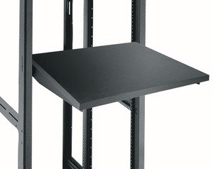 Middle Atlantic FWS Adjustable Fixed Writing Keyboard Shelf - Ergonomic Under Desk Computer Keyboard Tray for Home & Office Workspaces - Perfect for Typing, Gaming, and Productivity