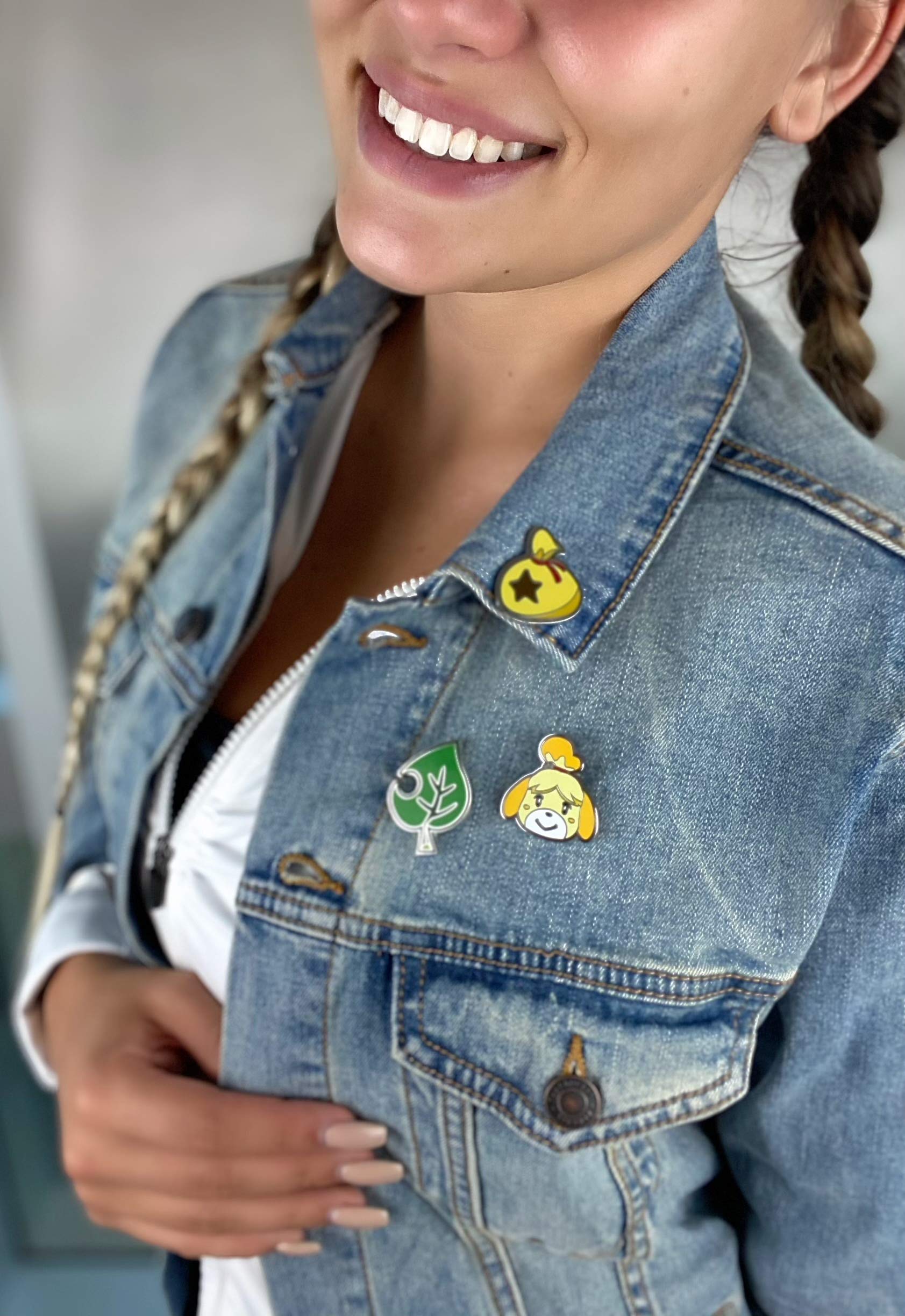 Official Nintendo Animal Crossing Collectors Set - Rose Gold Island Mini Backpack Switch Case, Celeste Floral Knit Beanie & Lapel Pins for Nintendo Switch | Perfect for Gaming, Cosplay & Collectors