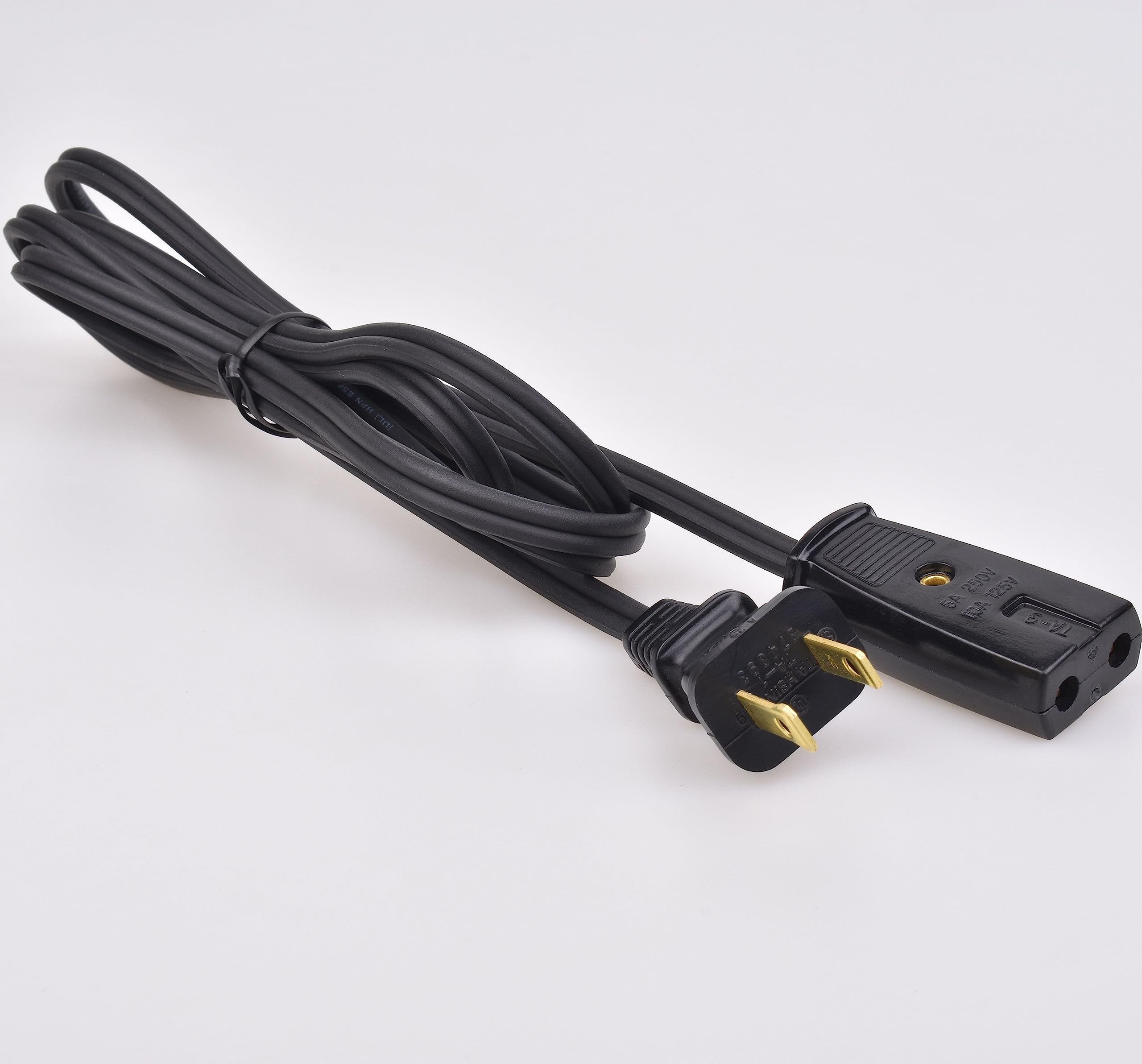 6 ft West Bend Coffee Urn Power Cord Replacement - 2 Pin Electric Cord for 58036 & 58002 Coffee Makers - Compatible with Crockpot & Coffee Pots - Perfect for Home, Office, or Commercial Use