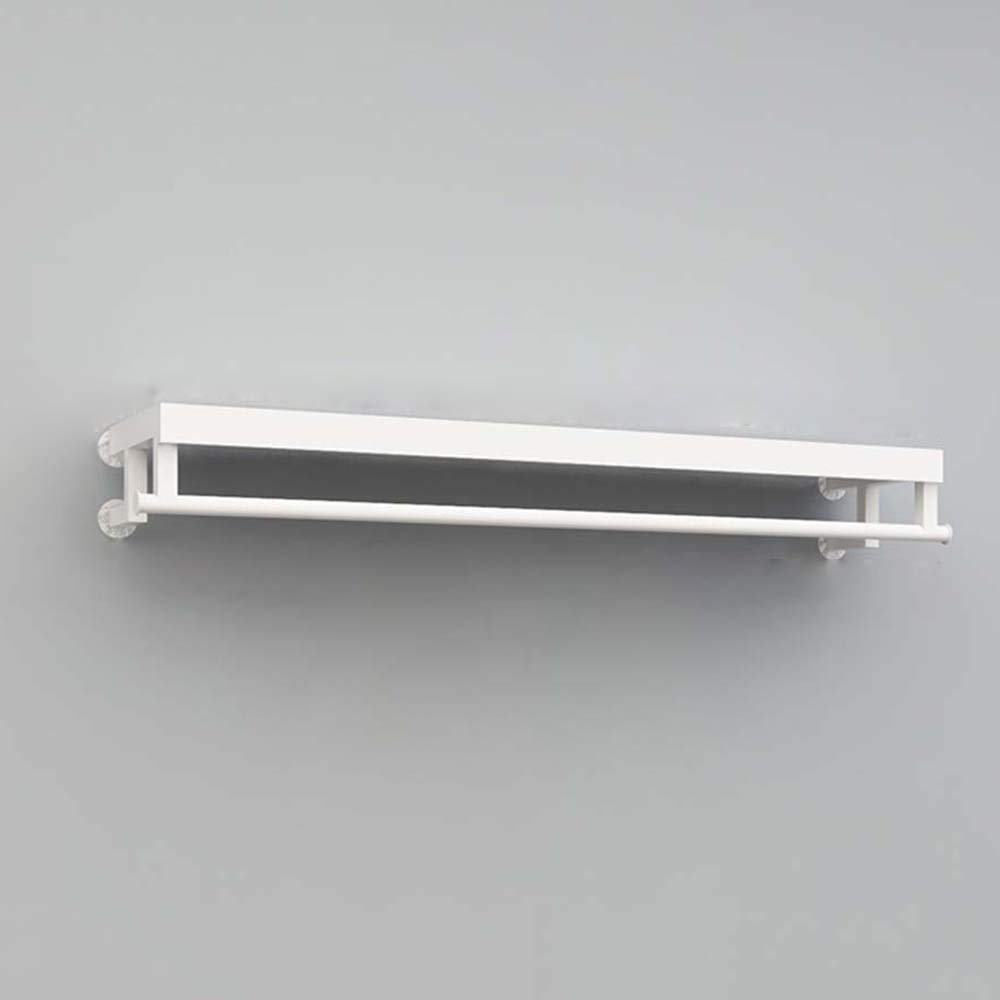 Iron Wall Hanging Display Rack for Clothing Store - White Combination Shelves & Hanger for Kids Clothes - Perfect for Retail Shops, Boutiques, and Home Organization
