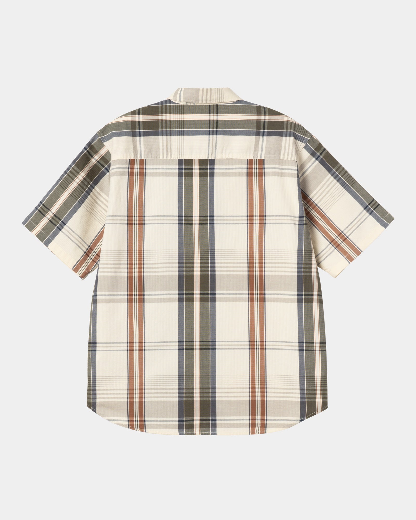 Roslin Check Shirt for Men - 100% Cotton Plaid Flannel Shirt | Natural Wax Color | Casual & Outdoor Wear for Fall & Winter