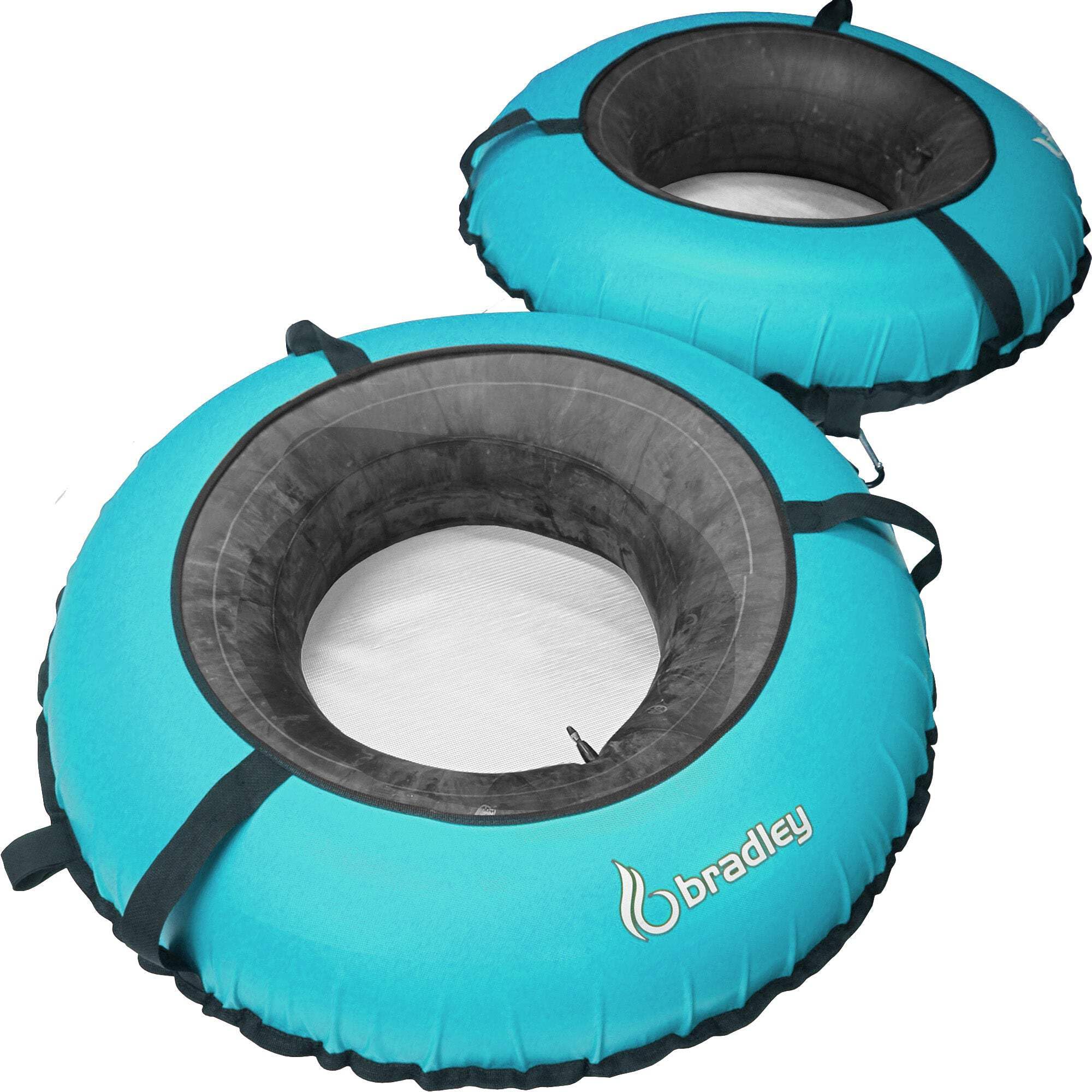 **2-Pack Bradley Heavy Duty River Tubes for Whitewater & Floating – Durable Rubber Inner Tubes with Cover – Tandem Linking for Group Rafting – Perfect for River Adventures, Pool Parties & Summer Fun**
