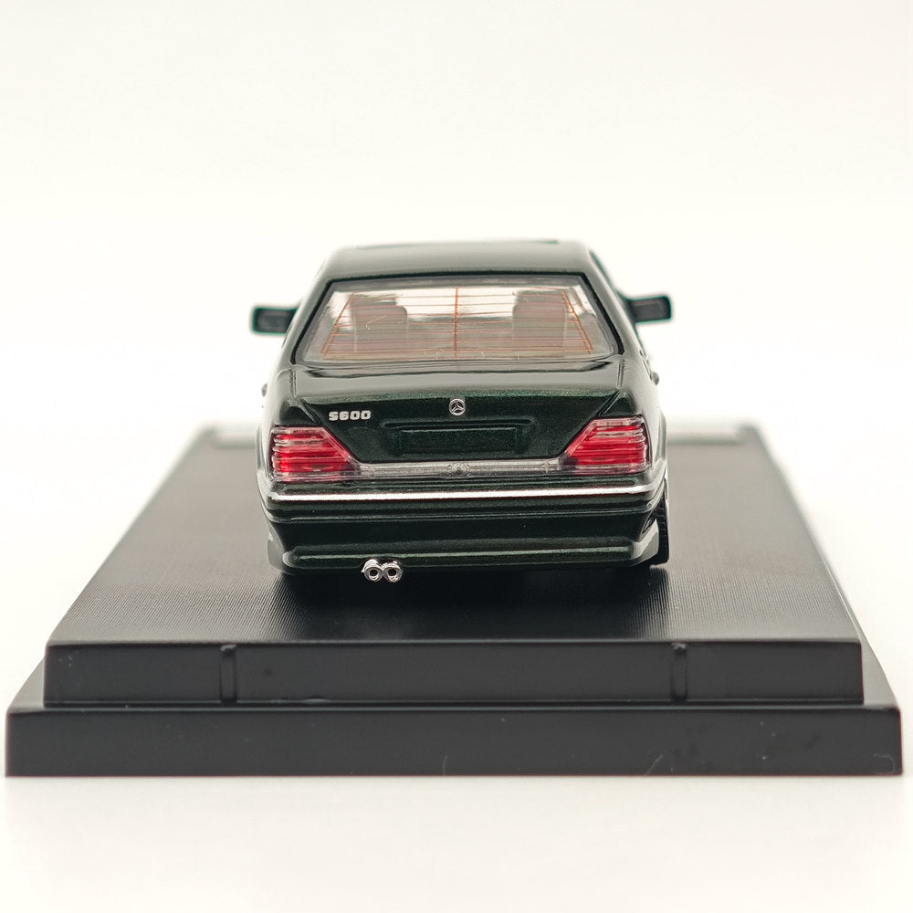 1/64 Scale Diecast Model Car - Street Weapon Benz W140 S600 Limited Edition (Green, Only 499 Pieces) - Perfect for Collectors, Display, and Gift Giving
