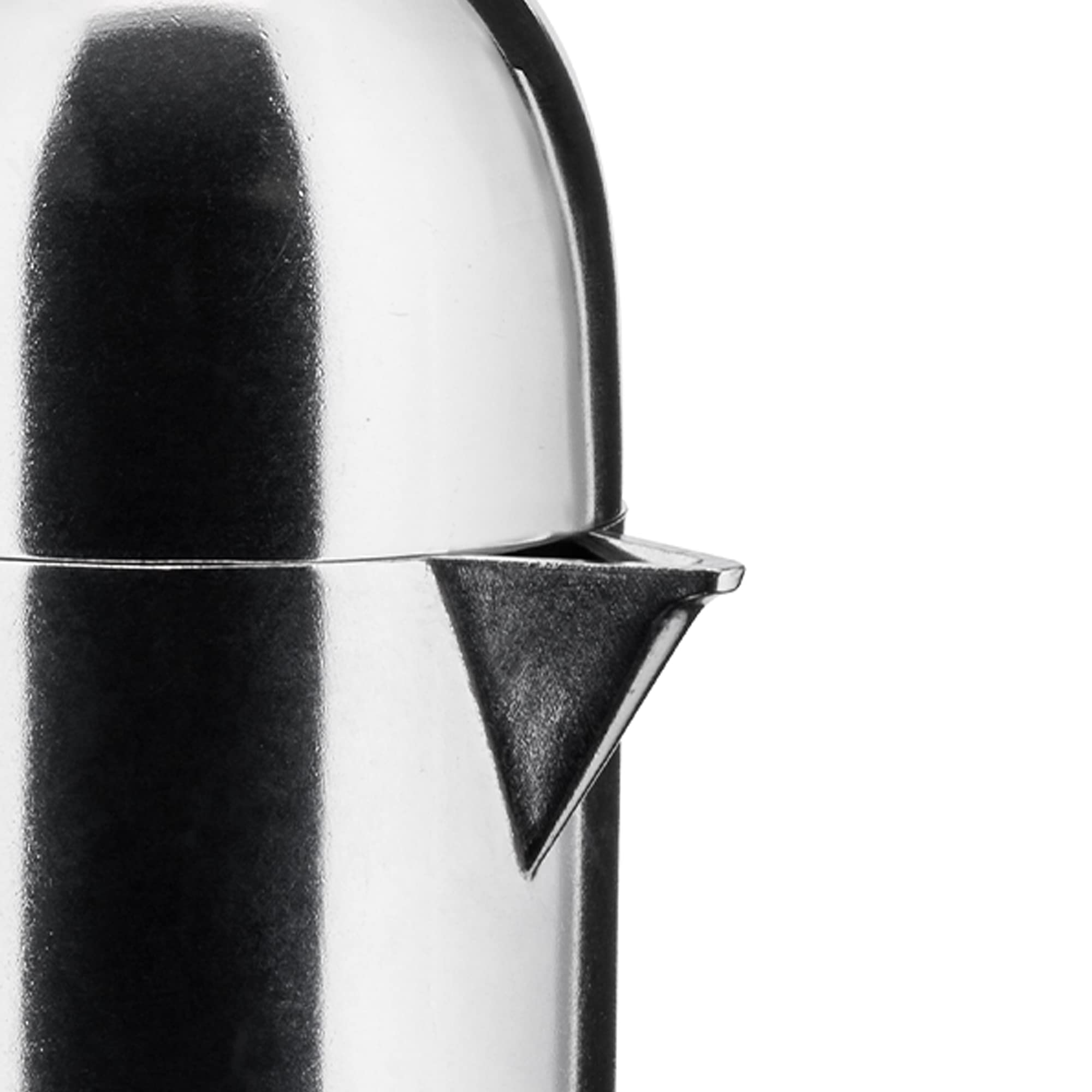 Alessi A9095/3 B La Cupola - Premium Italian Espresso Coffee Maker, 3-Cup Aluminum & Thermoplastic Resin Stovetop Moka Pot with Black Handle | Perfect for Home, Office & Camping Coffee Brewing