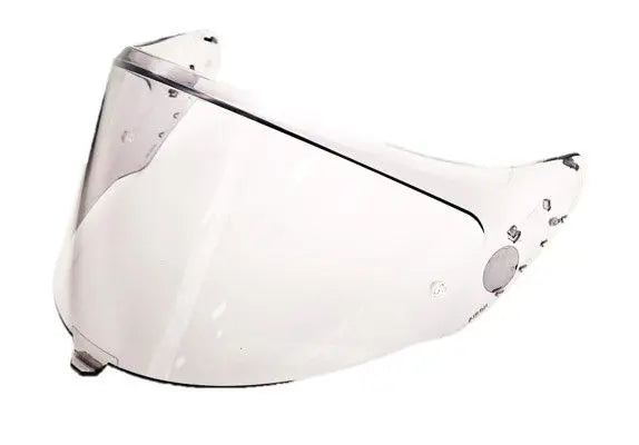 Airoh Matryx Helmet Visor Clear - High-Quality Motorcycle Helmet Replacement Shield for Off-Road & Street Riding - Enhanced Visibility & UV Protection