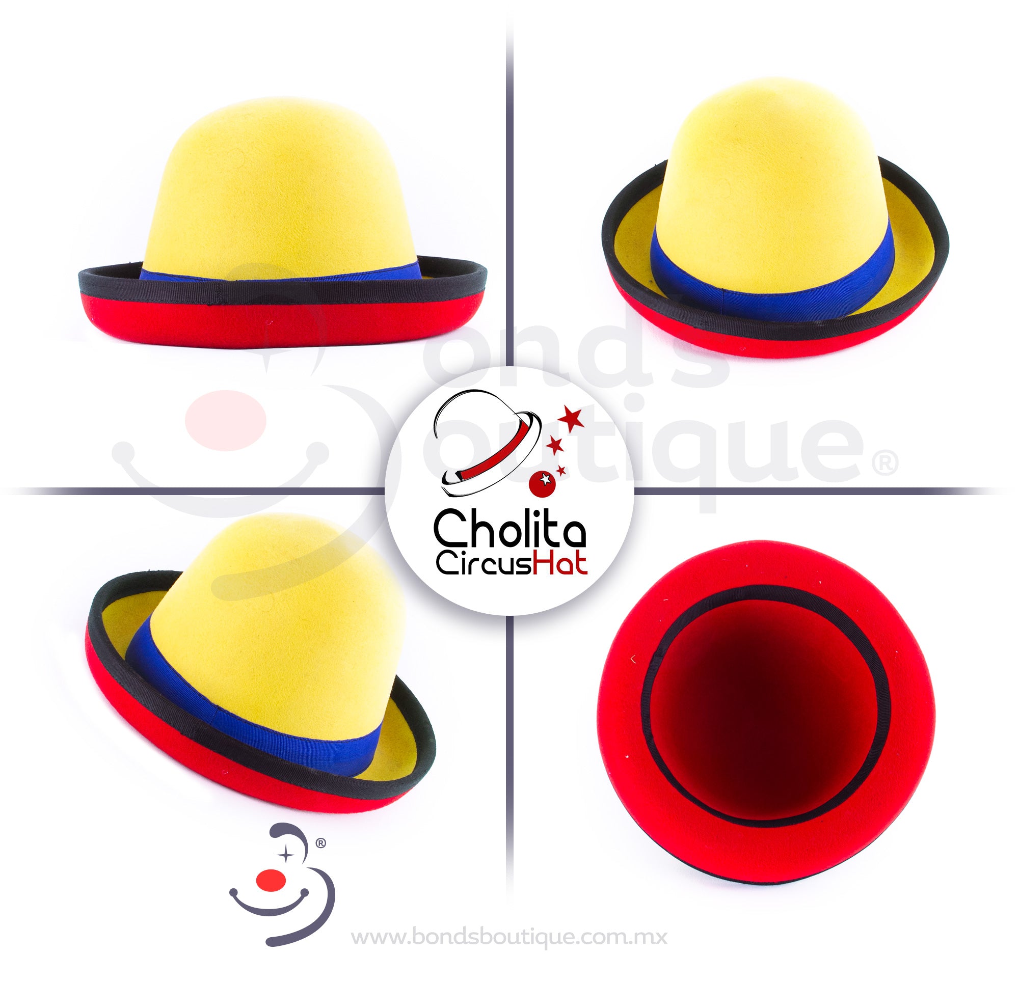 Authentic Cholita Sombrero - Traditional Bolivian Hat for Women - Perfect for Festivals, Cultural Events & Costume Parties