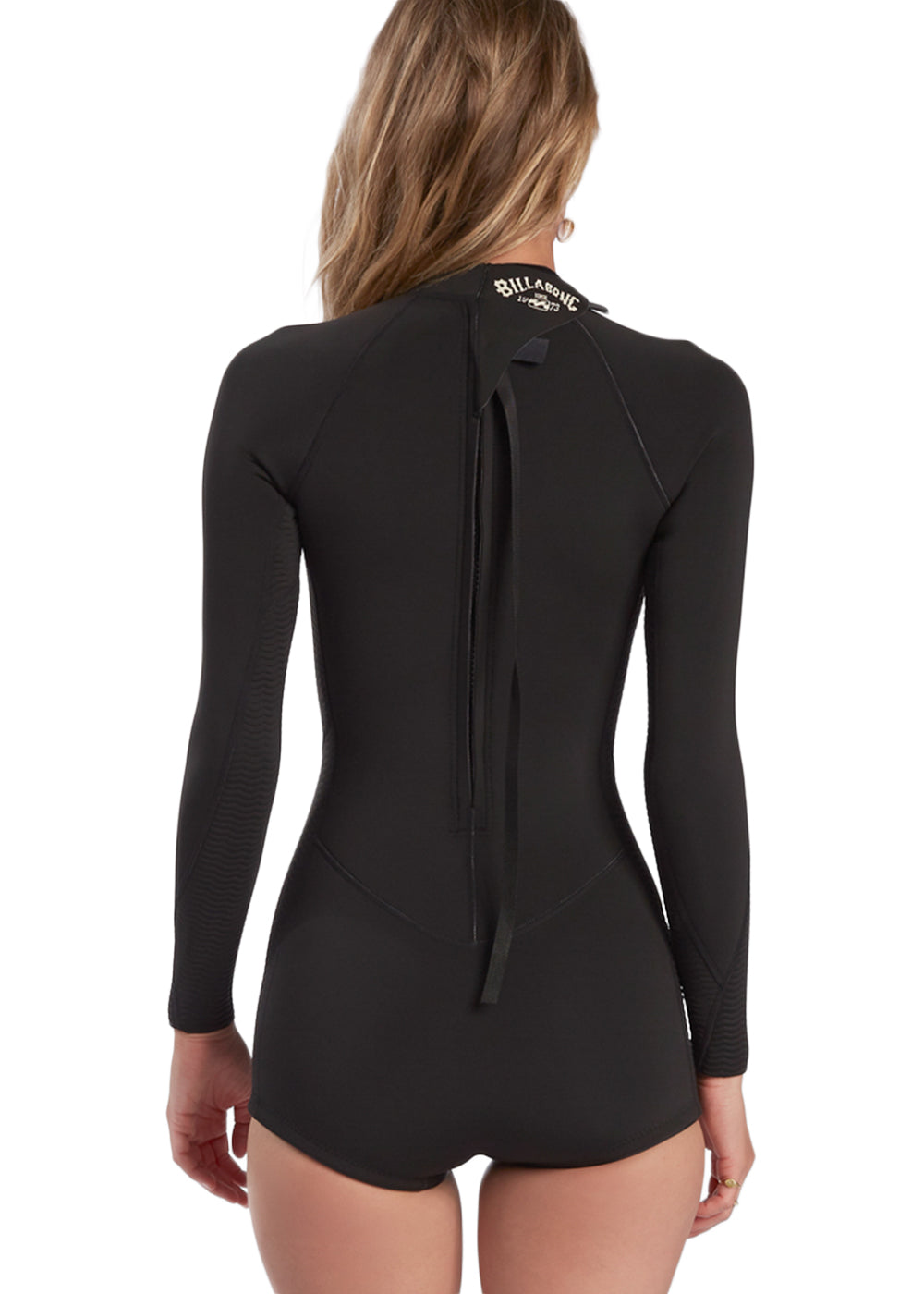 Billabong Women's 202 Spring Fever Back Zip Long Sleeve Wetsuit - Perfect for Surfing, Swimming & Water Sports