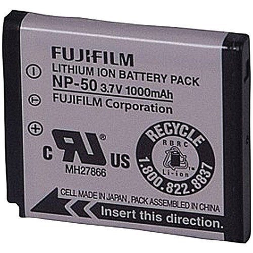 Fujifilm NP-50 Rechargeable Battery for Digital Cameras - Compatible with Fujifilm FinePix XP/XQ Series | Perfect for Travel, Outdoor Photography & Vlogging