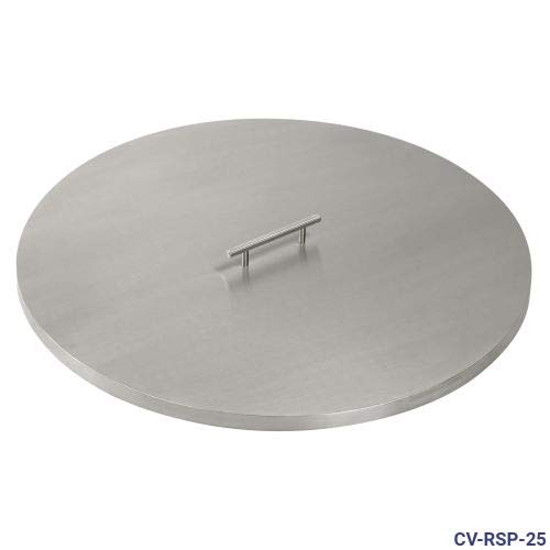 Premium Stainless Steel Fire Pit Cover for 25