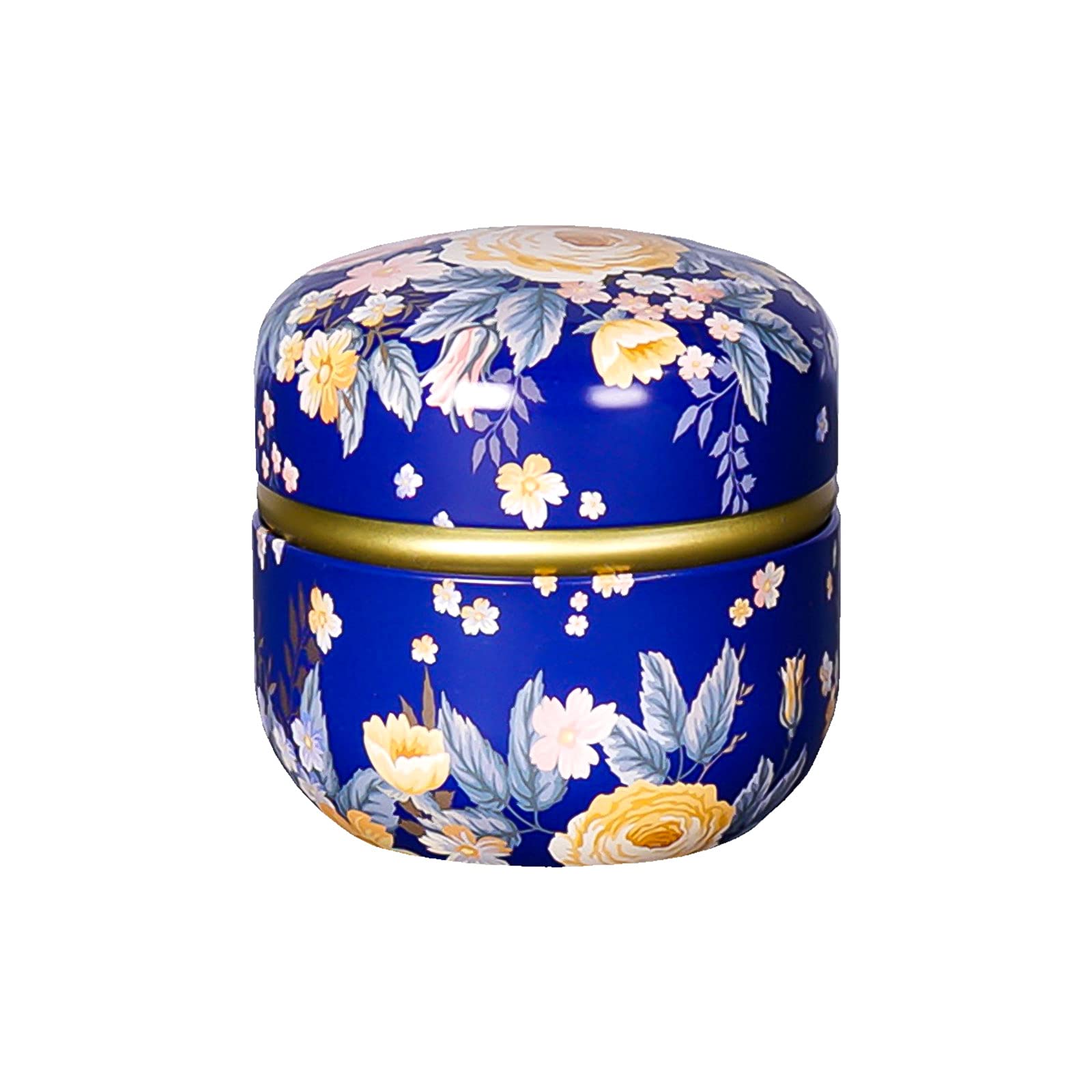 Topwon Powder Case with Soft Powder Puff - Travel Body Powder Container for Baby & Mom - Dusting Powder Dispenser for On-the-Go Use (Floral Design) - Perfect for Diaper Bags, Gym Essentials & Makeup Touch-Ups