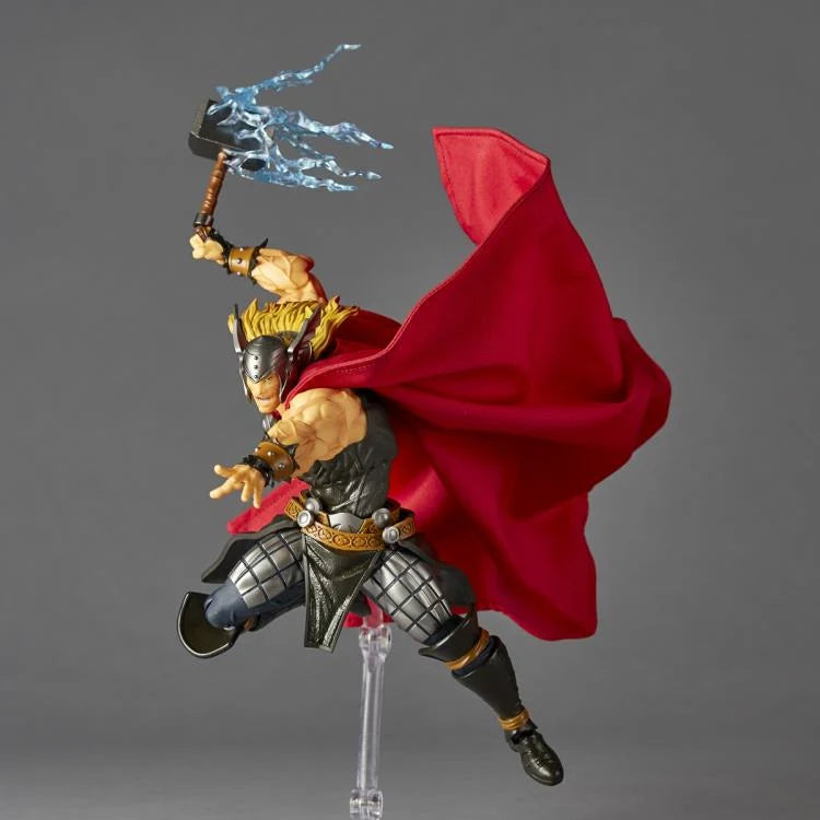 Amazing Yamaguchi Revoltech Action Figure - Thor NR018 - Highly Poseable Collectible for Marvel Fans & Display