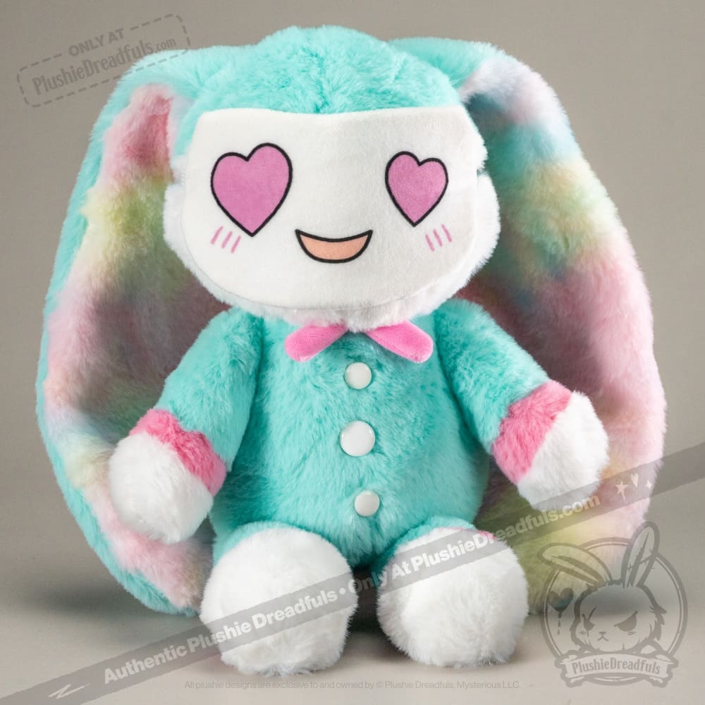 Plushie Dreadfuls Masking Rabbit - Soft Stuffed Animal Plush Toy for Kids, Cute Bunny Collectible for Home Decor & Anxiety Relief | Perfect Gift for Easter, Birthday & Stress Relief