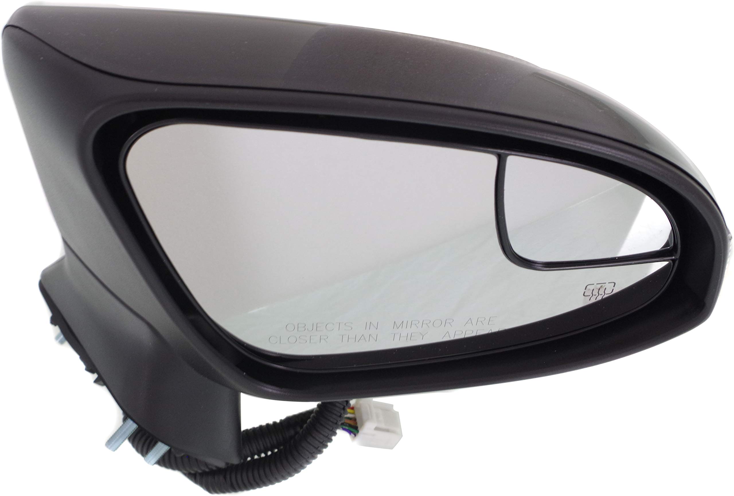 Garage-Pro Heated Power Glass Side Mirror with Blind Spot Detection & Signal Light - Compatible with 2010-2016 Toyota Venza (Passenger Side) | Perfect for Winter Driving & Enhanced Safety