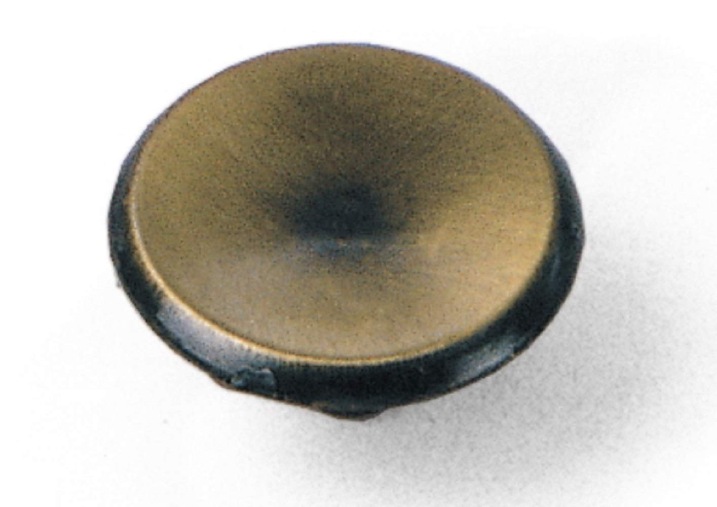 Laurey 20205-250 Modern Standard Cabinet Hardware Knobs - 1.5 Inch Antique Brass (Pack of 250) - Perfect for Kitchen Cabinets, Dressers, Drawers & Furniture Upgrades
