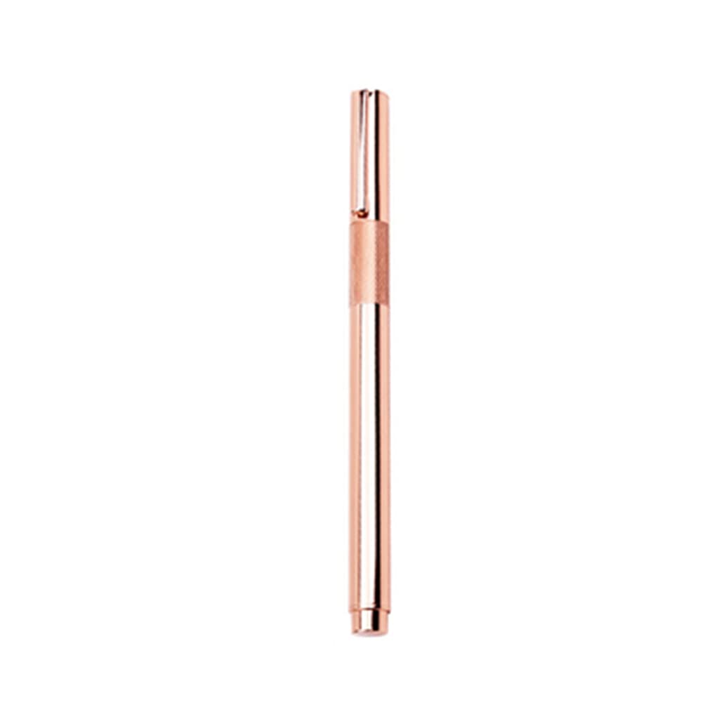 Premium 0.5mm Fine Point Black Gel Pen - Metal Body Quick-Drying Ink Pen with Cap - Perfect for Office, School, Wedding & Birthday Gifts (Elegant Gift Box Included) - Ideal for Note Taking, Journaling, Card Writing & Special Occasions