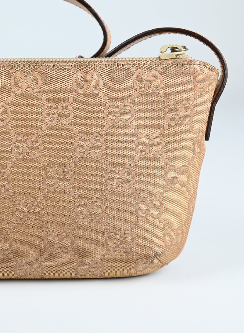Gucci Pink Gold Fabric Handbag for Women - Elegant Designer Tote for Work, Travel & Everyday Use