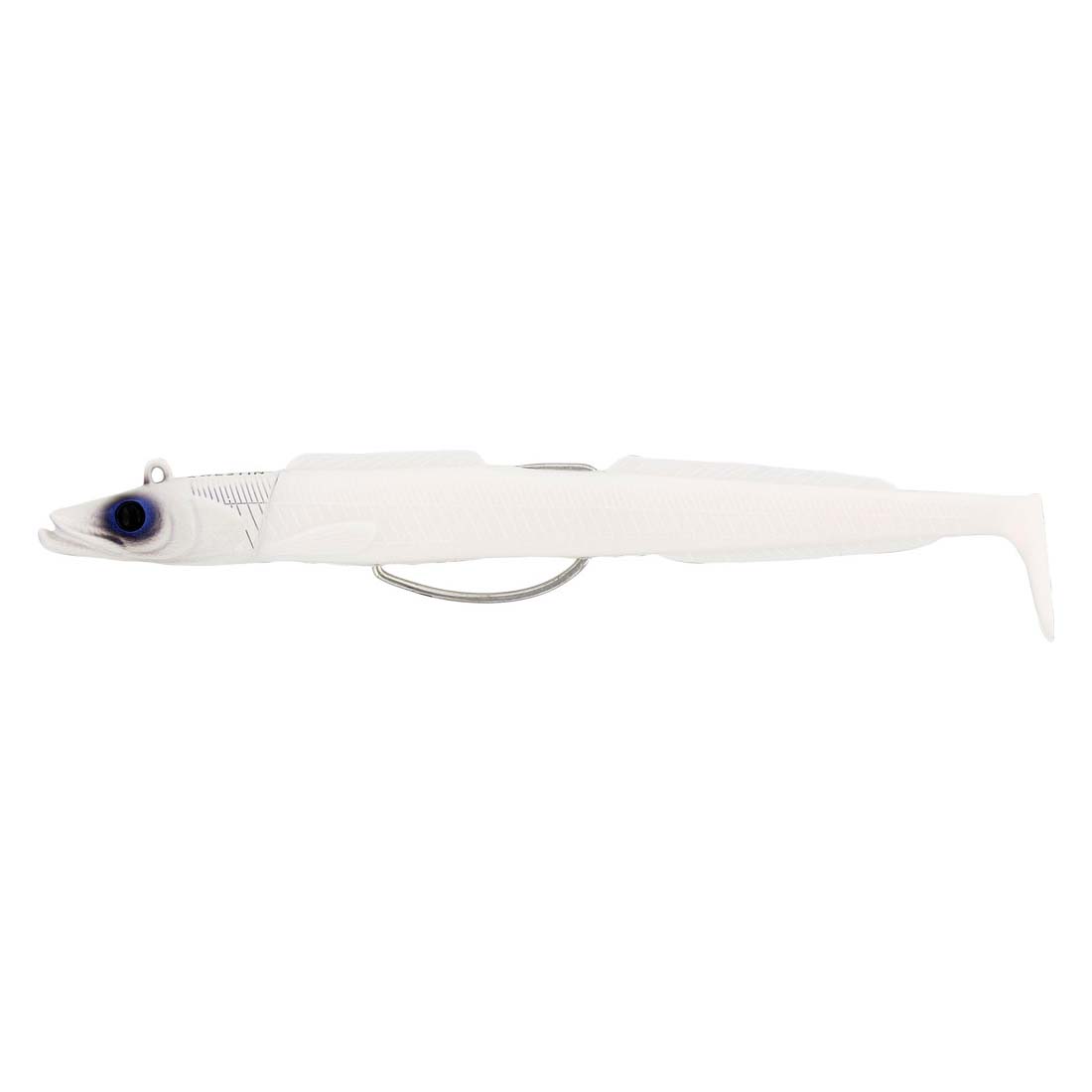 Westin Sandy Andy Weedless Sandeel Fishing Lure - Saltwater & Freshwater Bait for Bass, Trout, and Striped Bass - Perfect for Surf Casting and Kayak Fishing