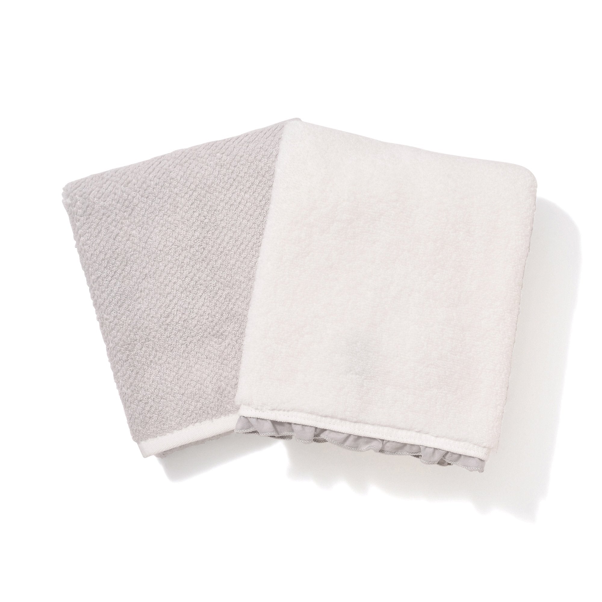 Soft & Absorbent Fuwasara Face Towel Set - 6 Pack White Facial Towels for Gentle Cleansing, Makeup Removal & Skincare Routine - Perfect for Daily Use, Spa & Travel