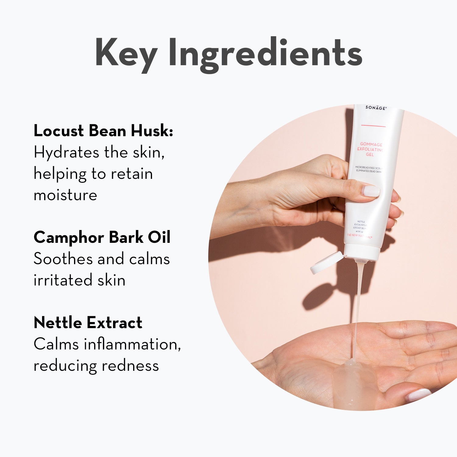 Gommage Exfoliating Gel® - Gentle Face & Body Exfoliator for Smooth Skin | Organic Peel-Off Mask for Blackhead Removal & Dead Skin Cell Renewal | Perfect for Daily Skincare Routine & Spa Treatments