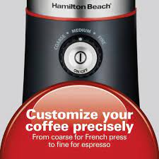 Hamilton Beach 14-Cup Custom Coffee Grinder 80393C - Perfect for Fresh Ground Coffee at Home or Office