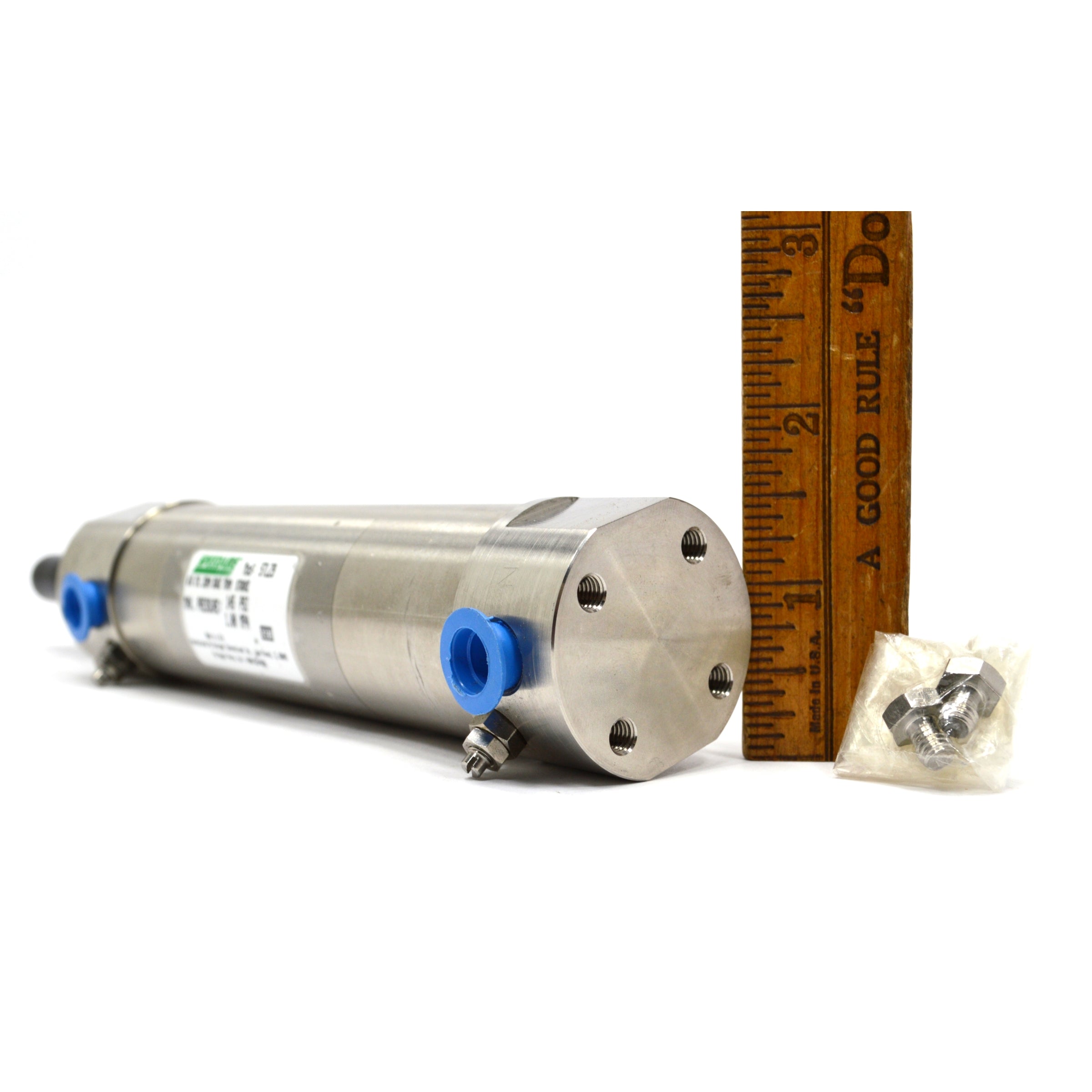 Speedaire 5TLZ9 Air Cylinder - 32mm Bore & 75mm Stroke - Heavy Duty Pneumatic Actuator for Industrial Automation & Machinery