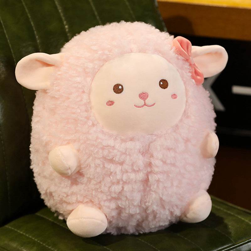 Adorable Kawaii Snuggly Sheep Plush Toy - Ultra Soft Stuffed Animal for Kids & Adults | Perfect for Cuddling, Nursery Decor, Gifts & Stress Relief