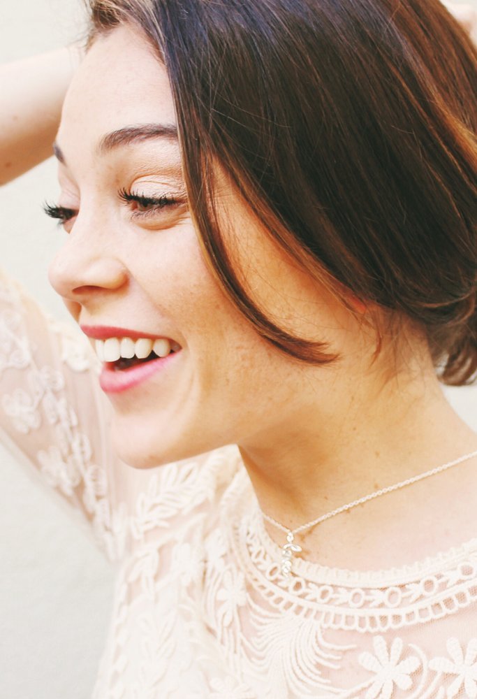 Lucky Feather Sterling Silver Necklace for Bride with Crystal Accent Stone & Adjustable Chain - Perfect for Weddings, Engagements & Special Occasions