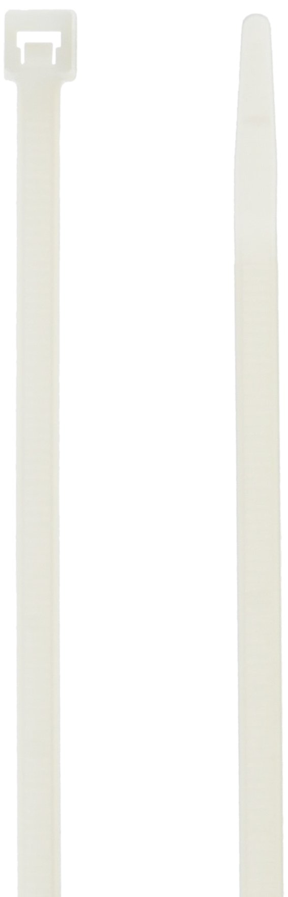 High-Temperature Resistant Nylon Cable Ties - 7.5 Inch White Zip Ties (100 Pack) for Electrical Wiring, HVAC, Automotive & Industrial Applications