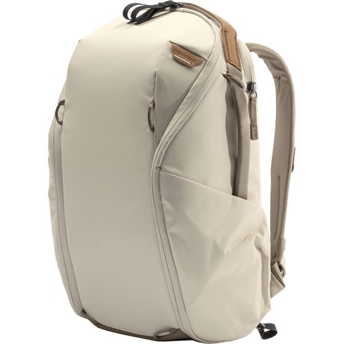 Peak Design Everyday Backpack 15L - Waterproof Camera Backpack with Zip Closure, Bone Color - Perfect for Travel, Photography & Daily Commute
