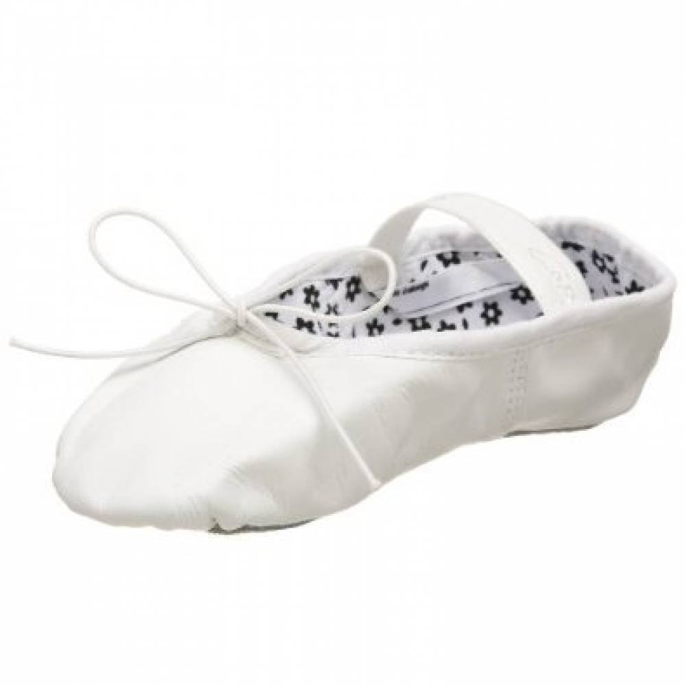 Capezio Daisy 205 Girls Ballet Shoes for Toddler & Little Kid - White Size 2.5 N US - Perfect for Dance Class, Recitals & Ballet Practice