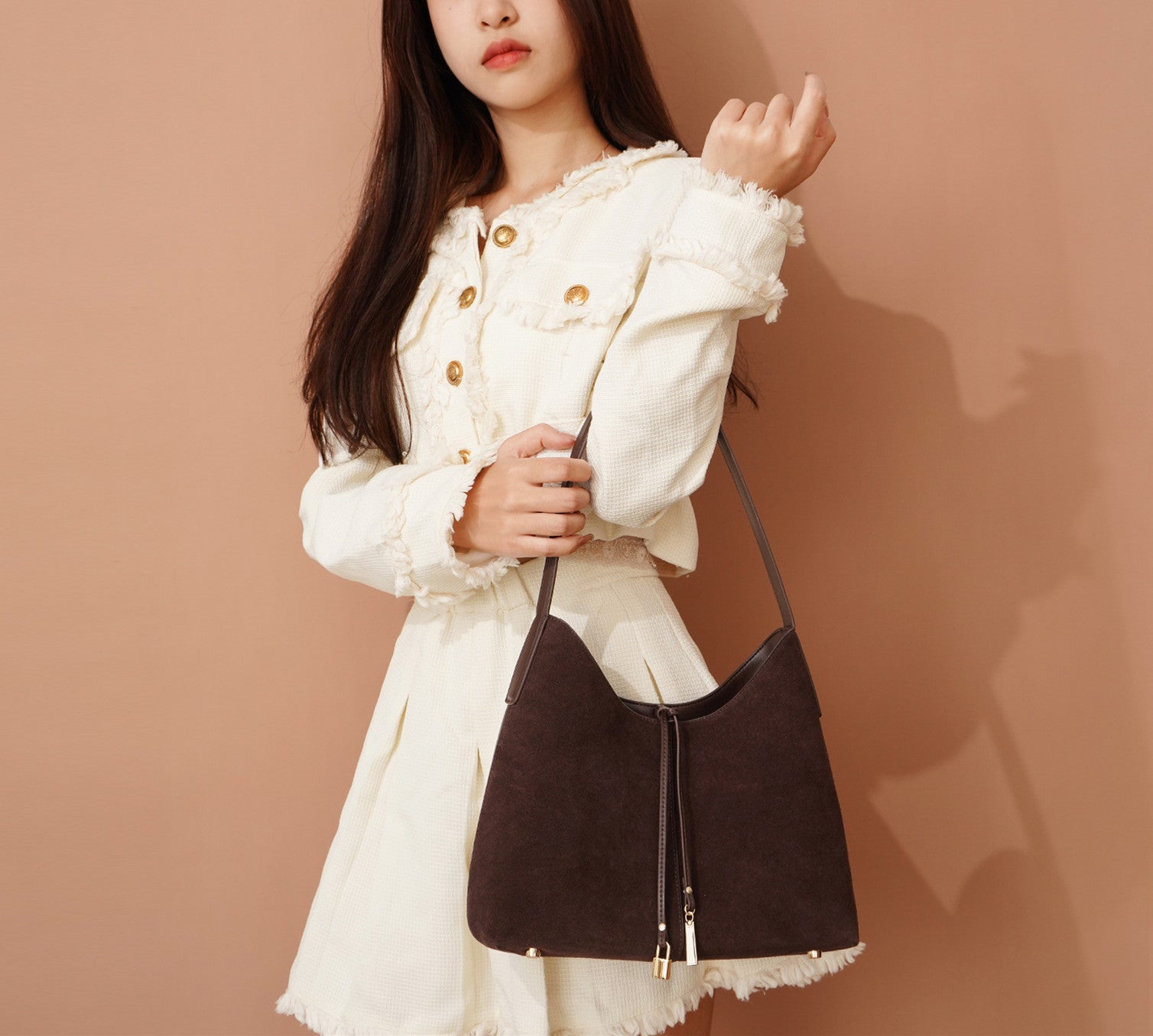 Stylish Women's Leather Handbag for Work & Travel - Elegant City Shoulder Bag - Perfect for Office, Commuting & Shopping