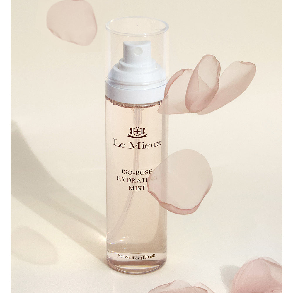 Iso Rose Hydrating Face Mist Spray - Organic Rose Water Facial Toner for Dry & Sensitive Skin | Perfect for Daily Skincare, Makeup Setting & On-the-Go Refreshment
