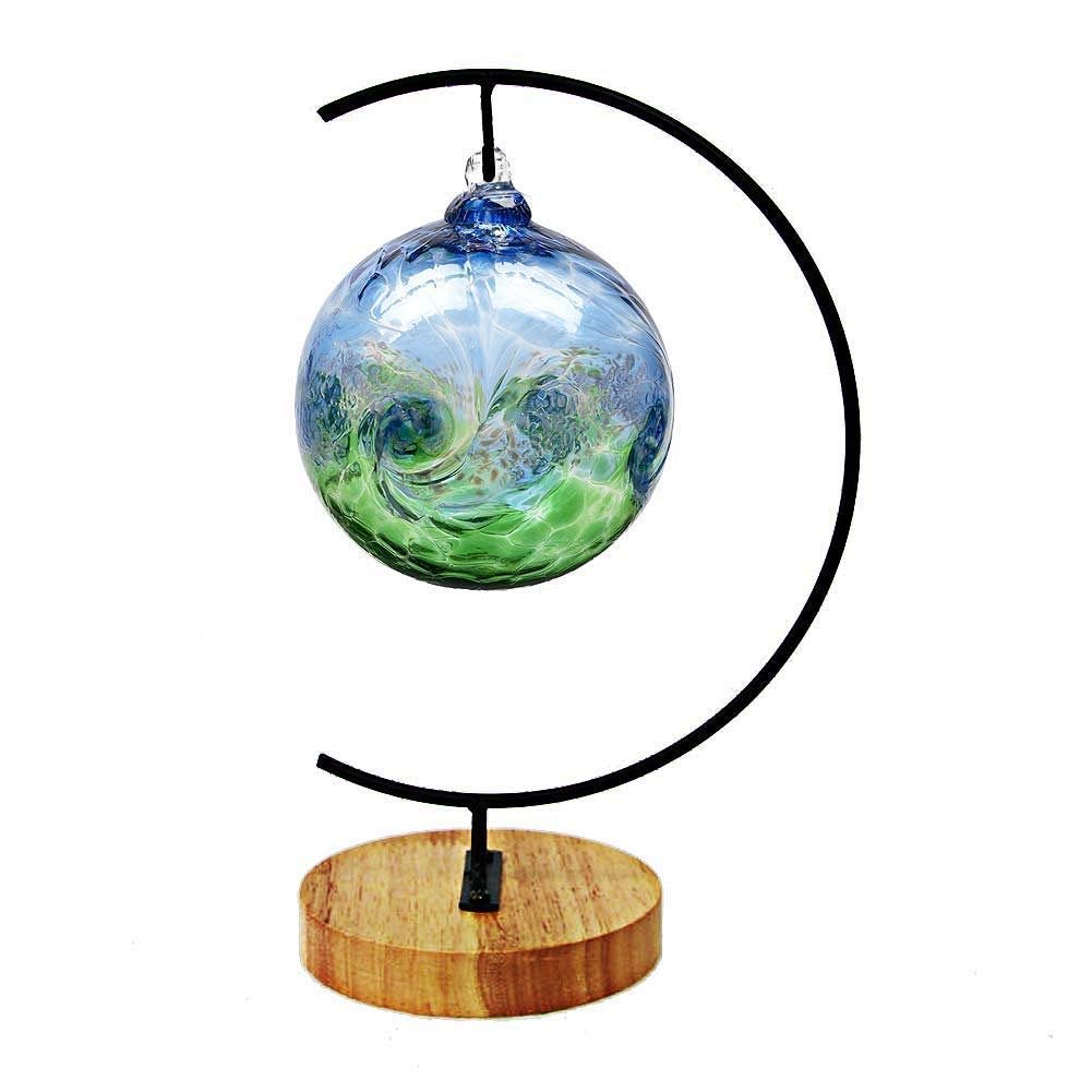 YY YEARCHY Metal Air Plant Stand - Hanging Terrarium Holder for Glass Globes, Flower Pots & Plant Displays - Perfect for Home Decor, Office & Indoor Garden Decorations