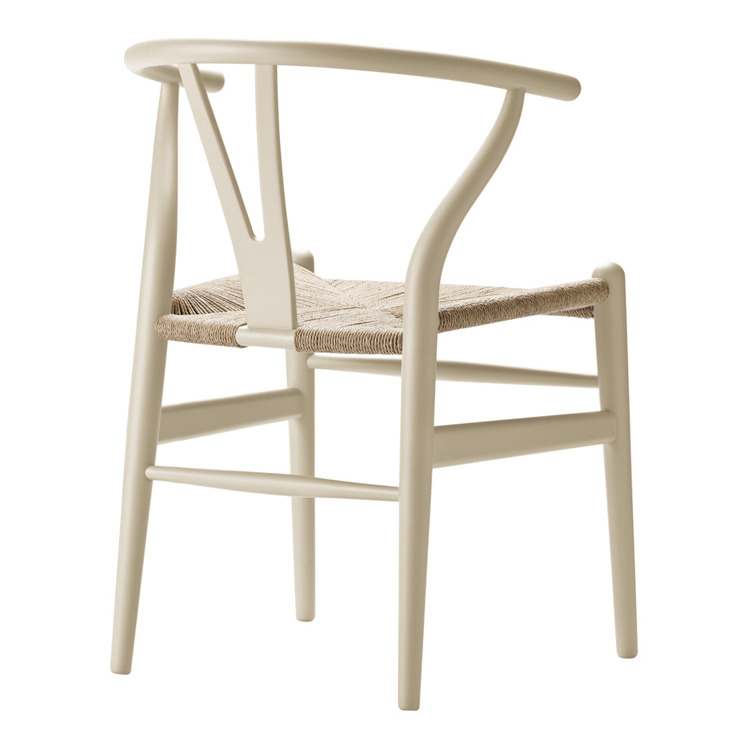 CH24 Wishbone Chair by Hans J. Wegner | Ilse Crawford Soft Colors Collection | Modern Dining & Lounge Chair for Home & Office