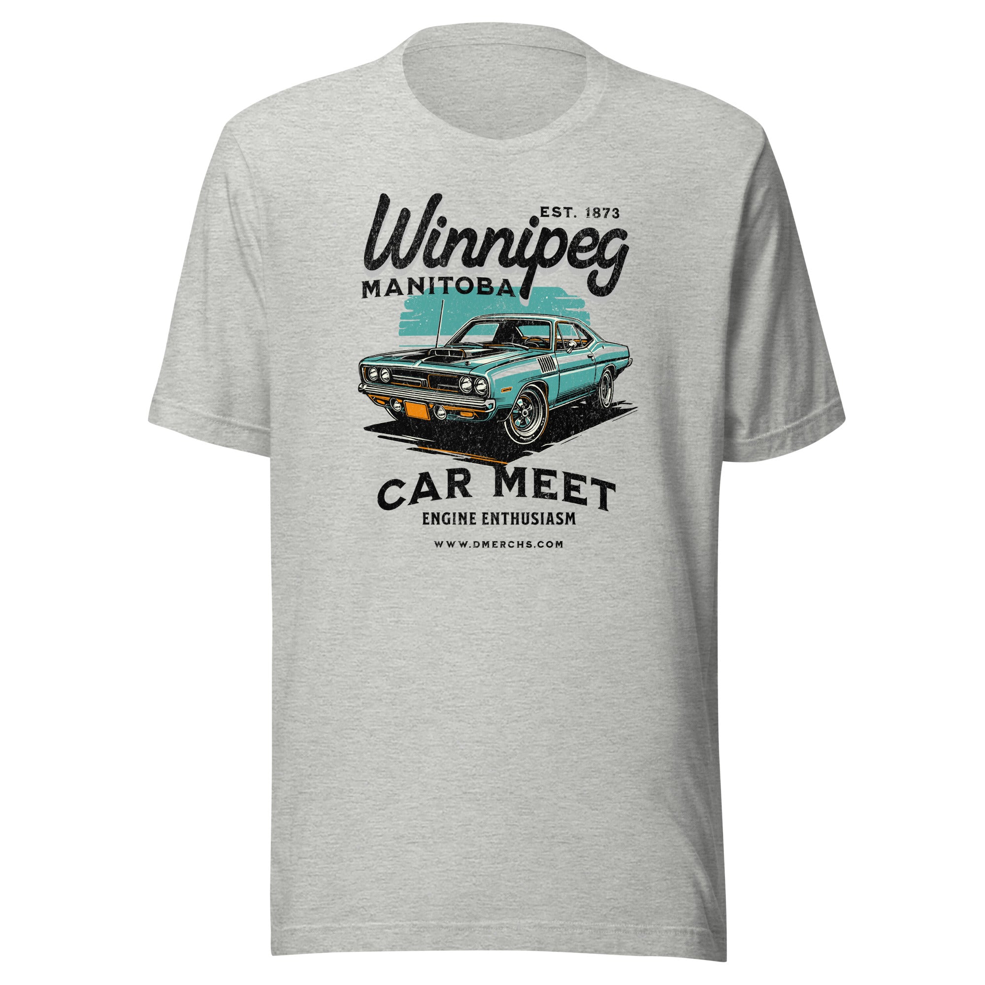 Winnipeg Car Meet Unisex T-Shirt - Stylish & Comfortable for Car Enthusiasts - Perfect for Car Shows, Meetups & Casual Wear