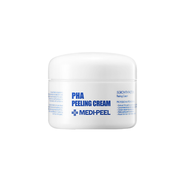 Medi Peel PHA Peeling Cream - Gentle Exfoliating Face Cream for Smooth Skin | At-Home Facial Treatment & Korean Skincare Routine