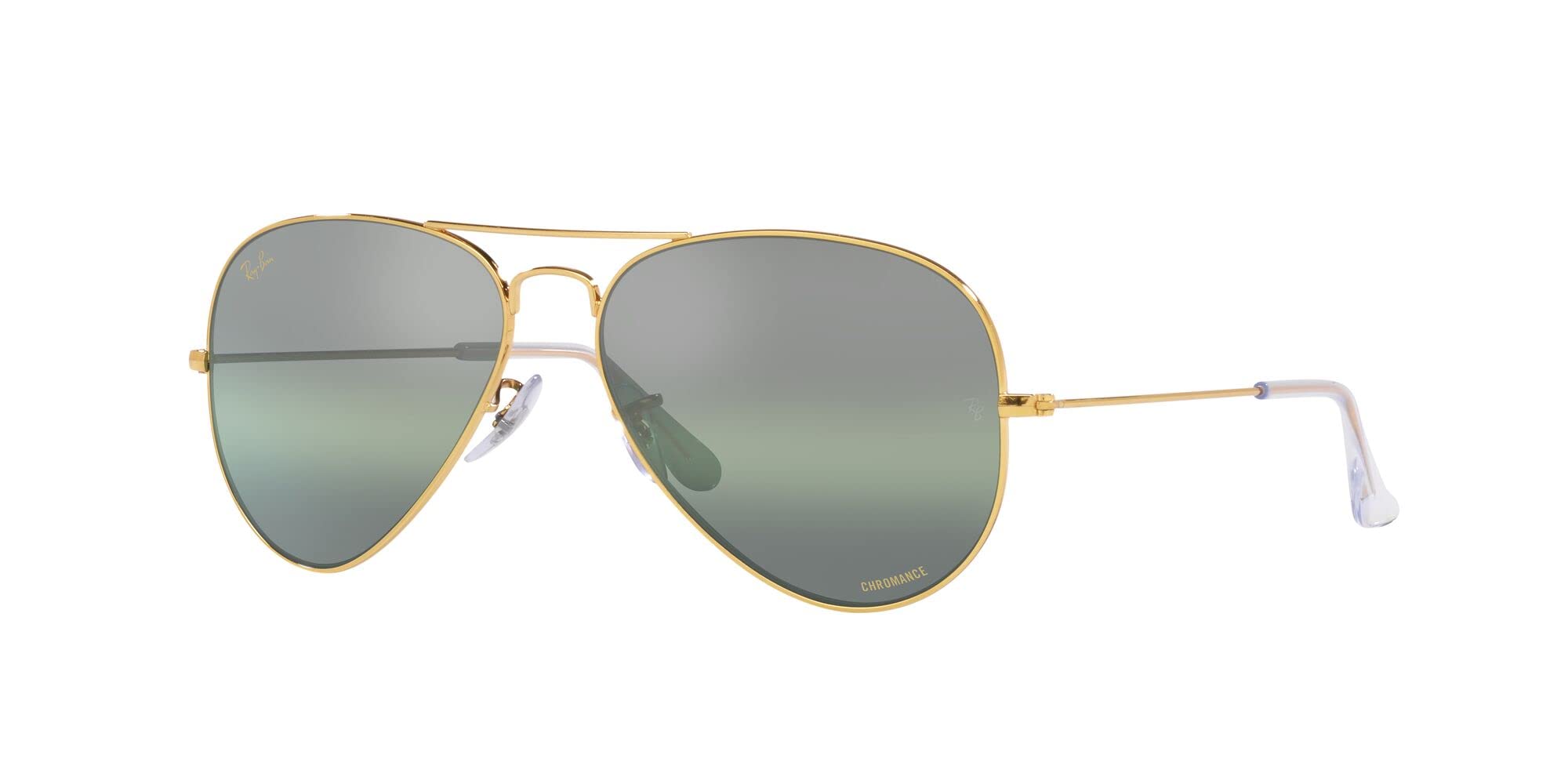 Ray-Ban RB3025 Classic Polarized Aviator Sunglasses for Men & Women - UV Protection, Lightweight Metal Frame - Perfect for Driving, Travel & Outdoor Activities