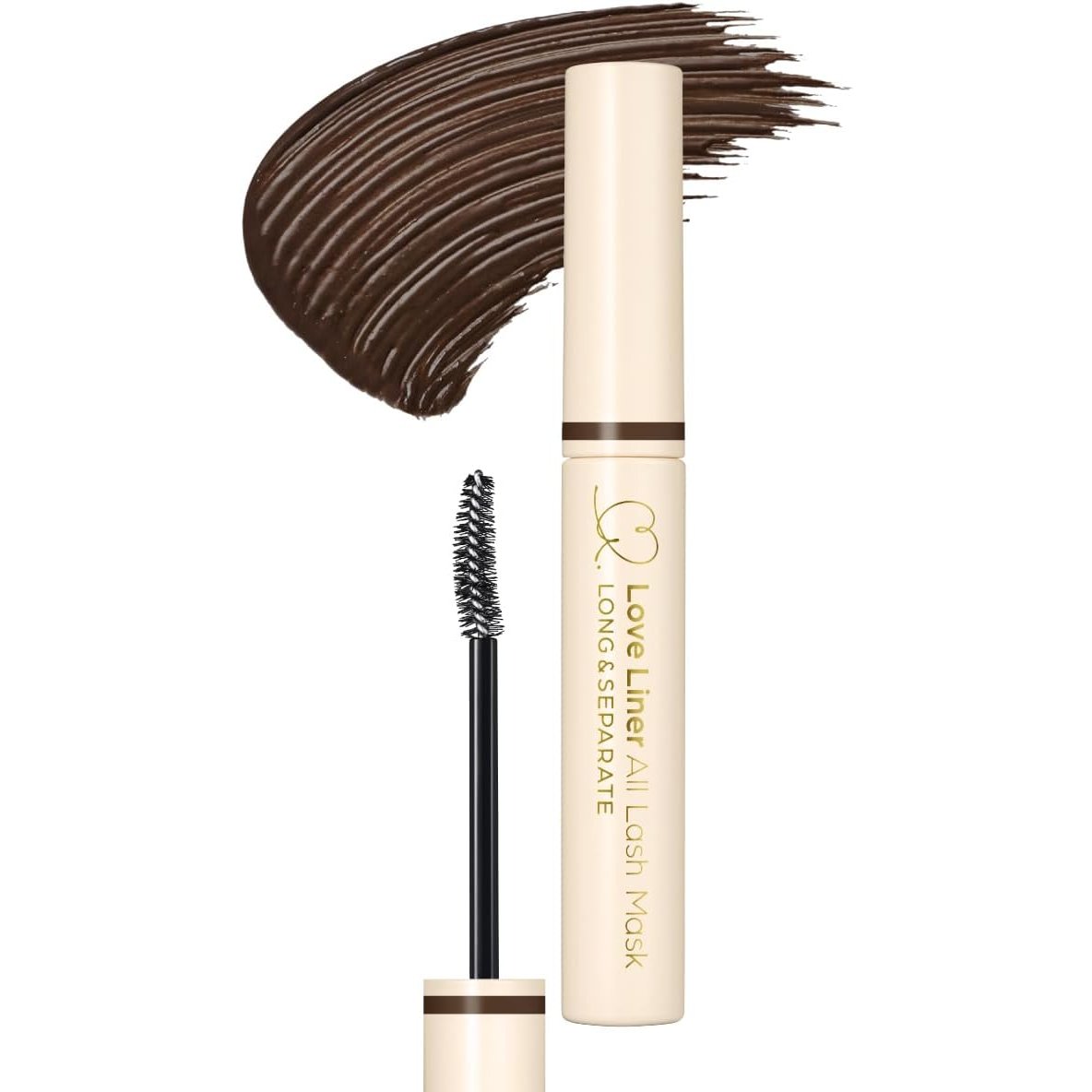 Love Liner All Lash Mask - Long & Separating Mascara in Brown Black | Waterproof Smudge-Proof for Daily Wear & Special Occasions