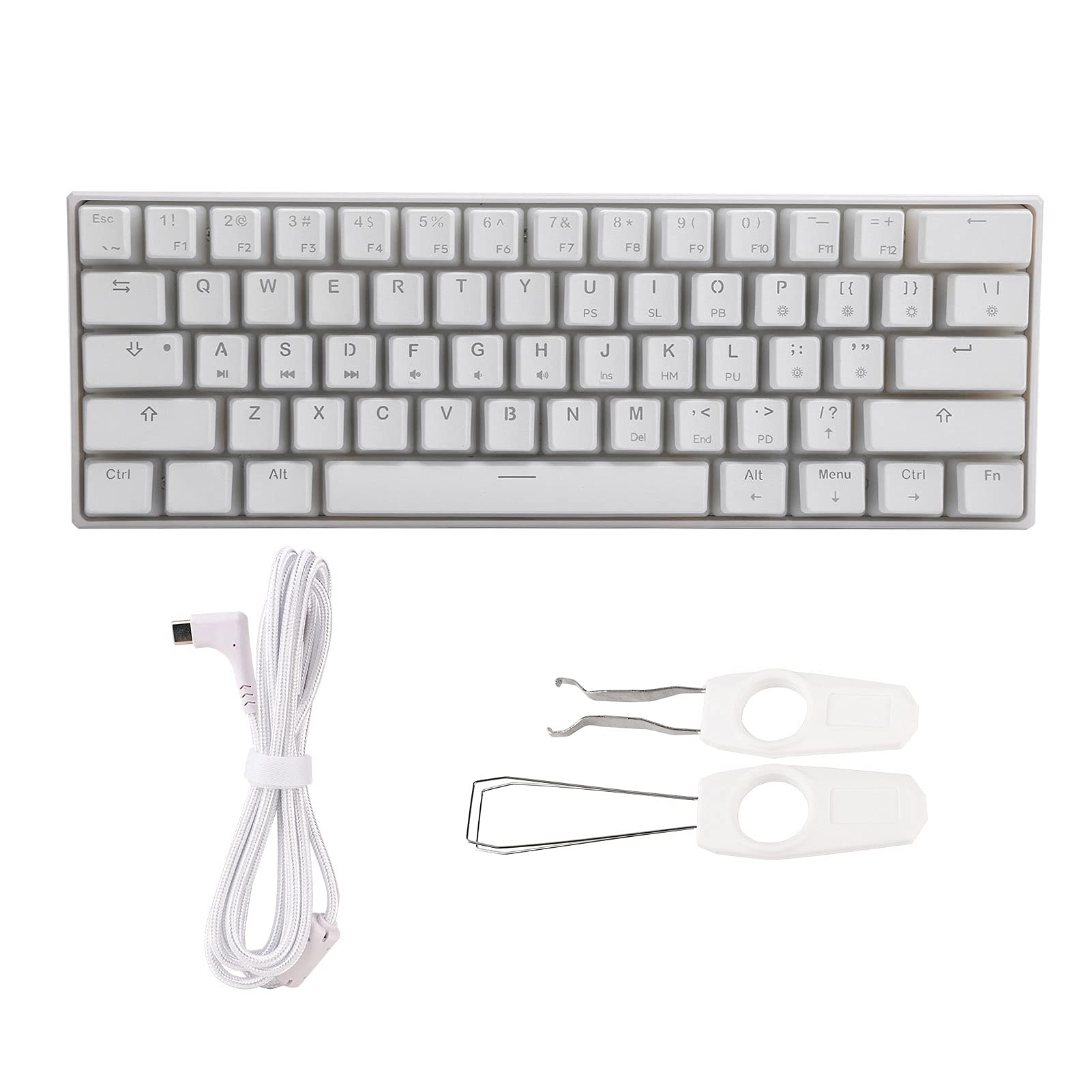Waterproof Mini RGB Backlit Keyboard with USB - Compact & Durable for Gaming, Office & Home Use | Shining Full-Color LED for Computer Users