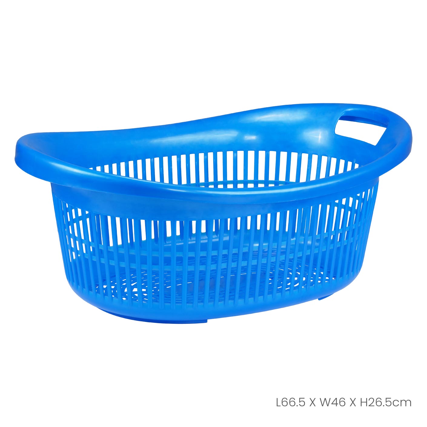 Large Oval Laundry Basket with Handles - Foldable Clothes Hamper for Bedroom, Bathroom, or Laundry Room - Perfect for Organizing Dirty Clothes, Towels, and Linens (Medium Size 9304)