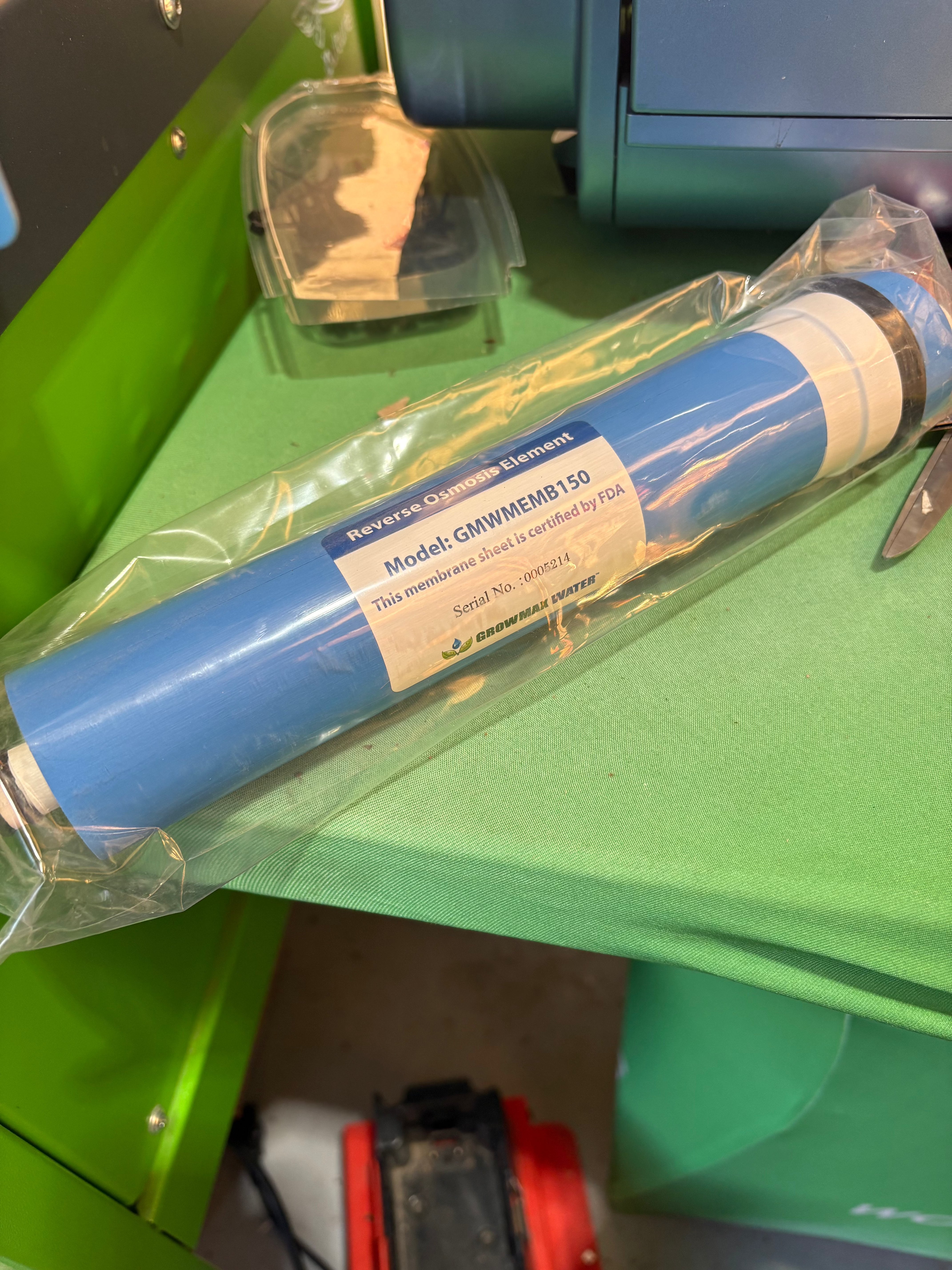 High-Performance Reverse Osmosis Membrane 150 GPD - Premium Water Filtration for Home, Aquarium & Commercial Use