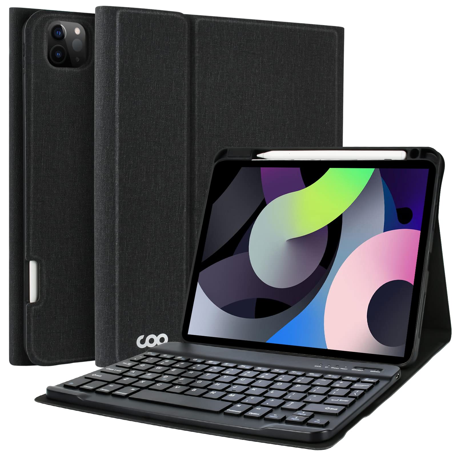 FUWANG iPad Pro 11 inch Keyboard Case - Compatible with iPad Air 5th/4th Gen & iPad Pro 11