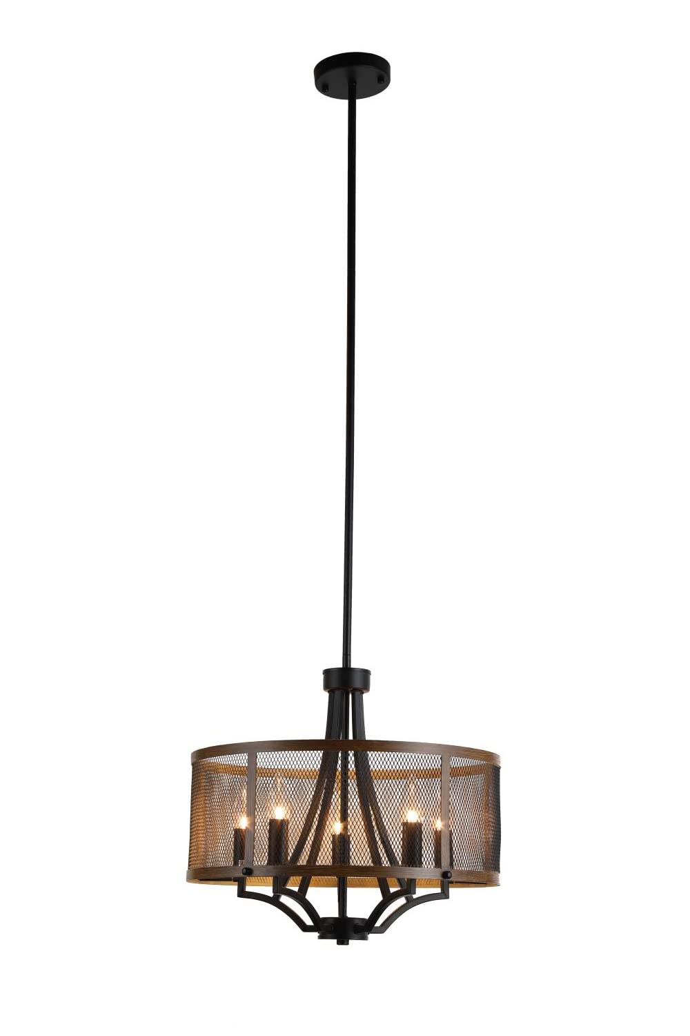 Eastwood Chandelier Lamp - Elegant Crystal Ceiling Light Fixture for Dining Room, Living Room & Bedroom | Modern Home Decor Lighting Solution