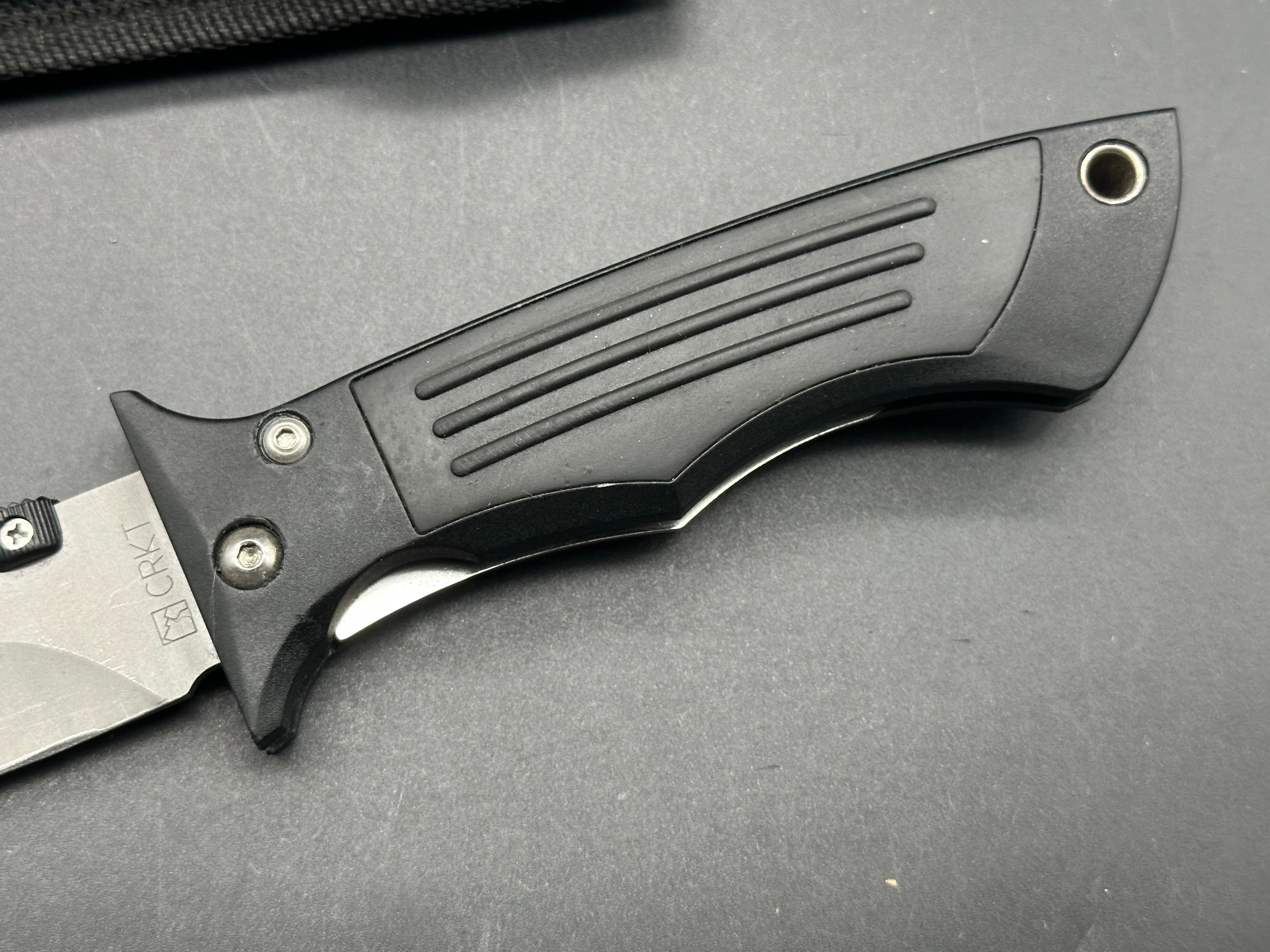 CRKT Hammond Cobra Gold Folding Knife - EDC Pocket Knife with Razor-Sharp Blade for Outdoor, Camping, Hiking & Survival Gear