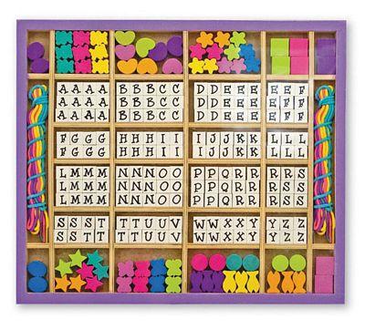 M&D Wooden Stringing Beads for Kids - Educational Montessori Toys for Fine Motor Skills & Creativity - Perfect for Preschool Learning & DIY Craft Projects