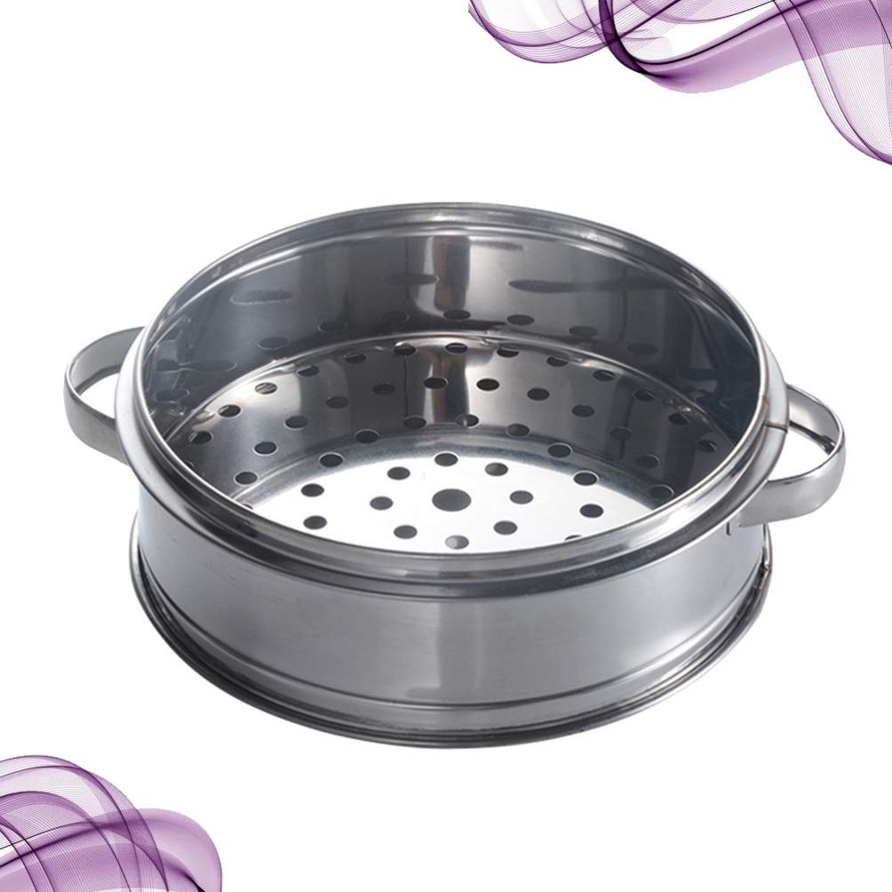Stainless Steel Steamer Basket for Cooking, Steaming Buns & Vegetables - Perfect for Dumplings, Dim Sum & Healthy Meals