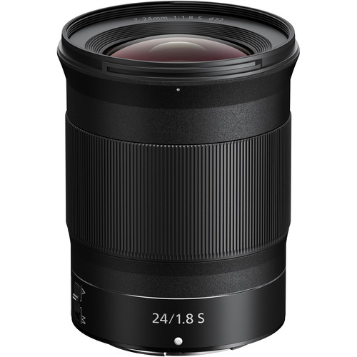 Nikon NIKKOR Z 24mm f/1.8 S Wide-Angle Prime Lens for Mirrorless Cameras - Perfect for Landscape, Street & Low-Light Photography